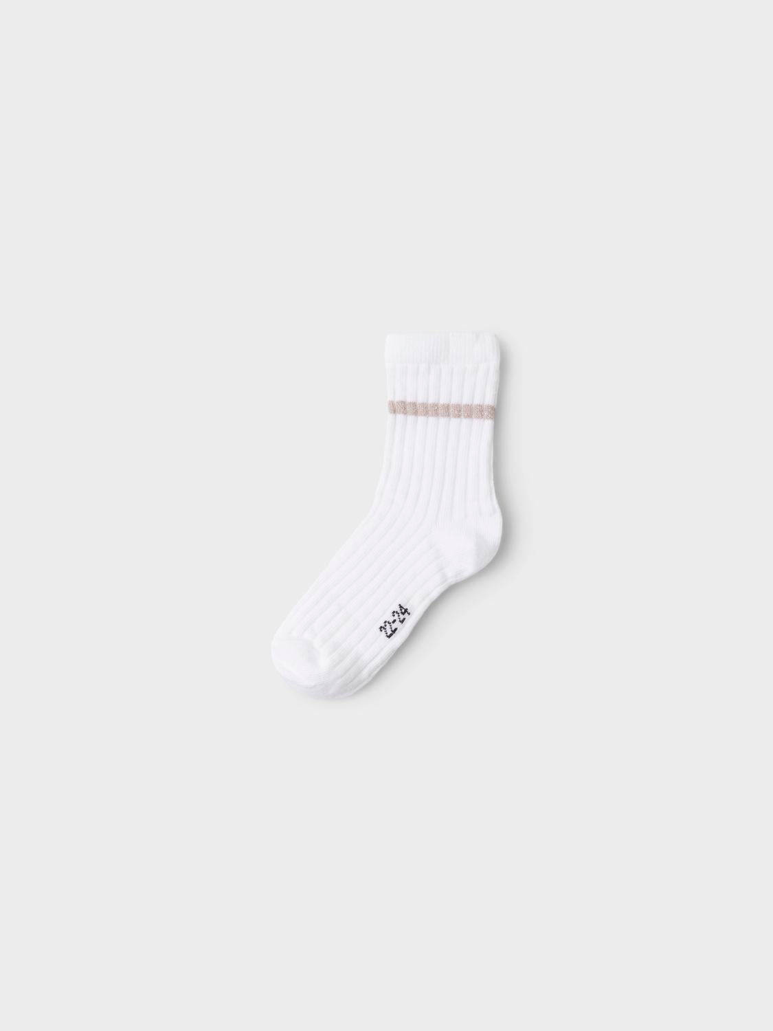 NMFKASHA Socks - Bright White