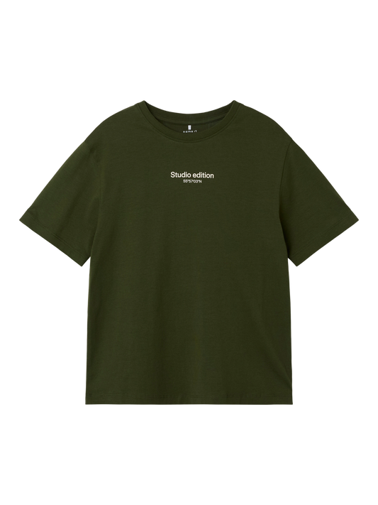 NKMBRODY T-Shirts & Tops - Rifle Green