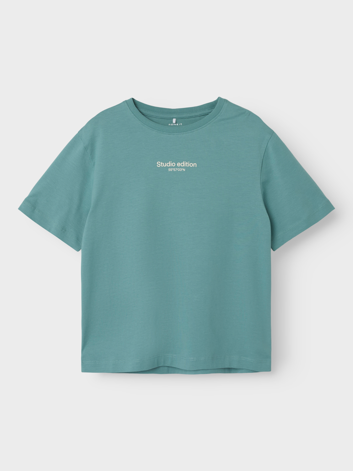 NKMBRODY T-Shirts & Tops - Mineral Blue